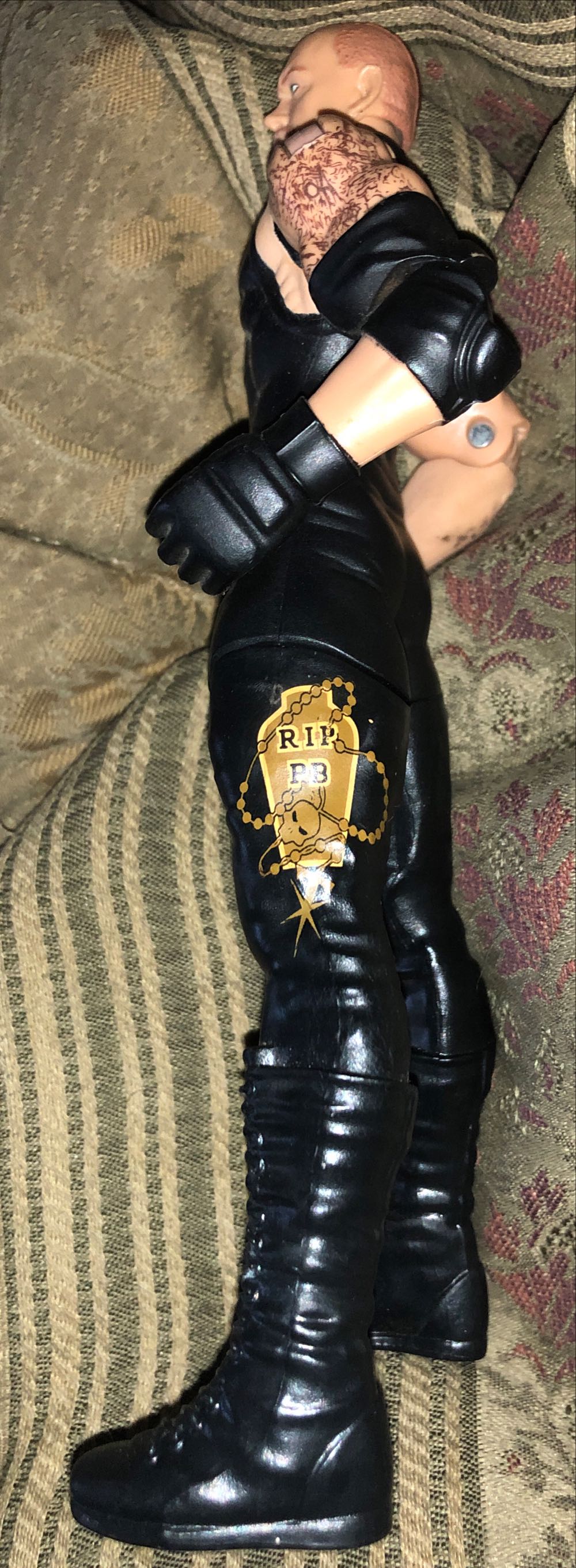 Undertaker - (Basic) Best Of PPV 2013 Wrestlemania 29 - Mattel (WWE Basic Best Of PPV 2013 Wrestlemania) action figure collectible - Main Image 4