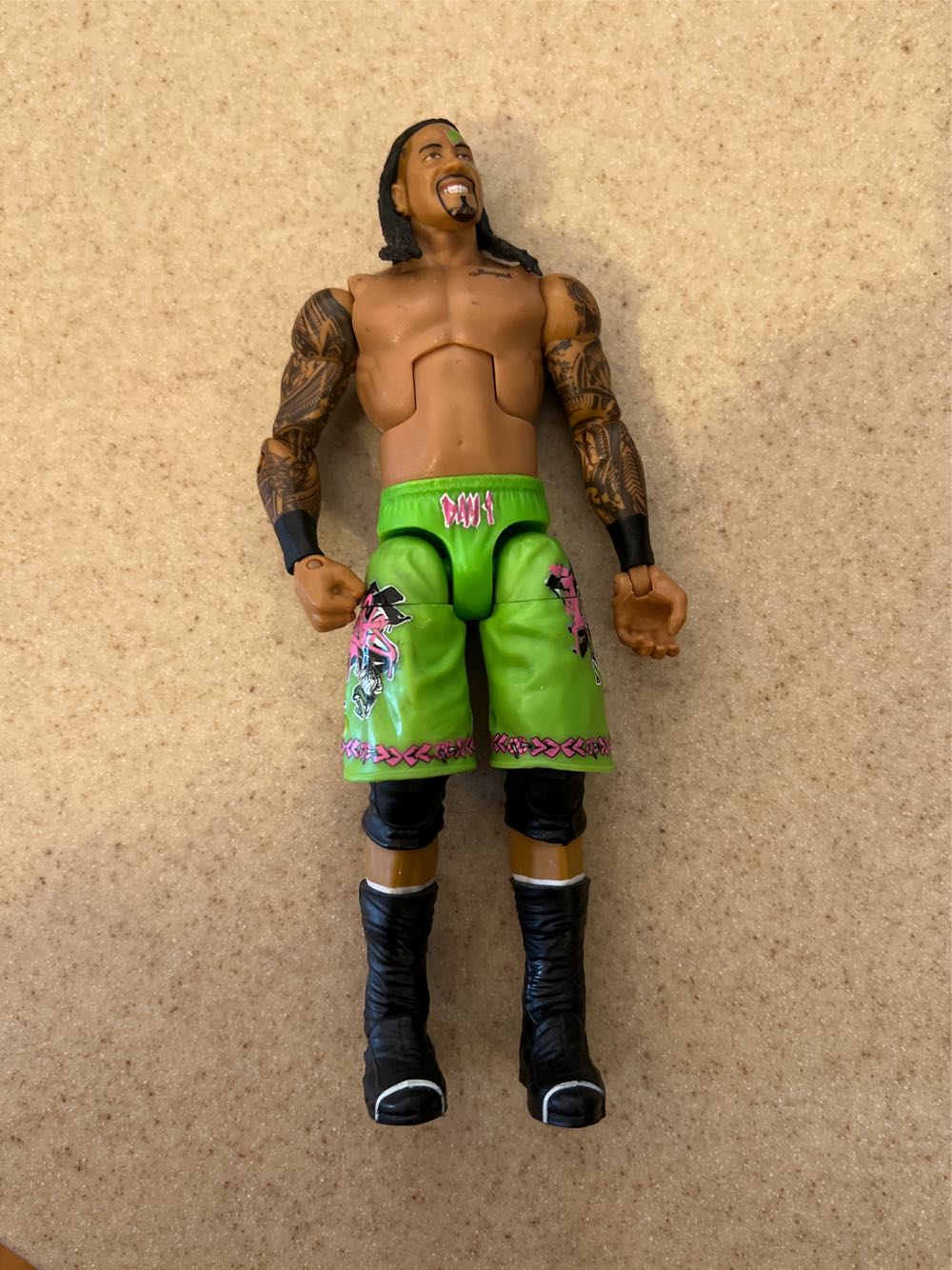 WWF Jakks Pacific BCA S.T.O.M.P. Series 2 “Underwater Siege”: Rocky Maivia