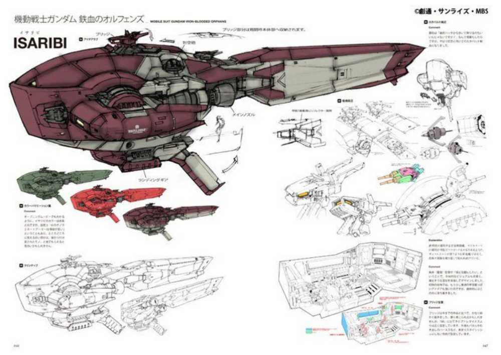 Iron-Blooded Orphans Isaribi Ship Replica - MegaHouse (Gundam Iron Blooded Orphans) action figure collectible [Barcode 4535123821080] - Main Image 4