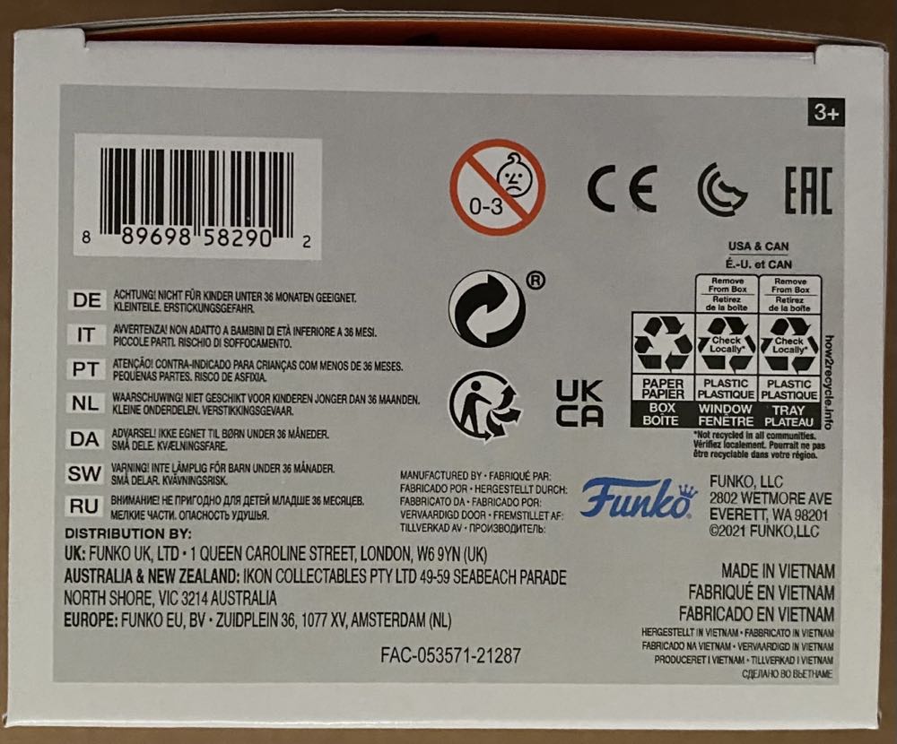 Pop! Star Wars (The Mandalorian): #482 Luke Skywalker With Grogu - Funko (Star Wars The Mandalorian) action figure collectible [Barcode 889698582902] - Main Image 4
