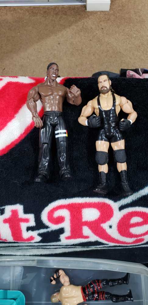 WWE Burke and Terkai  action figure collectible - Main Image 1