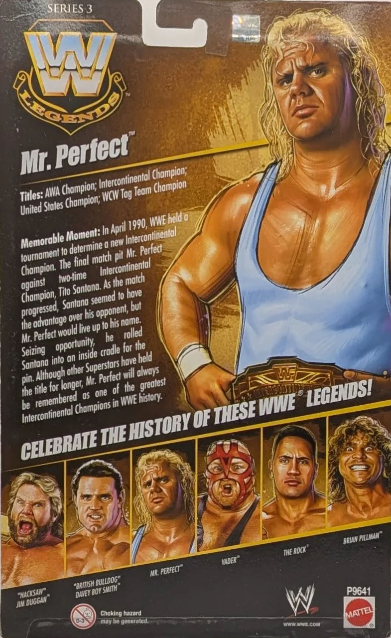 Mr. Perfect - Mattel (Mattel Elite Collection Legends) action figure collectible - Main Image 2