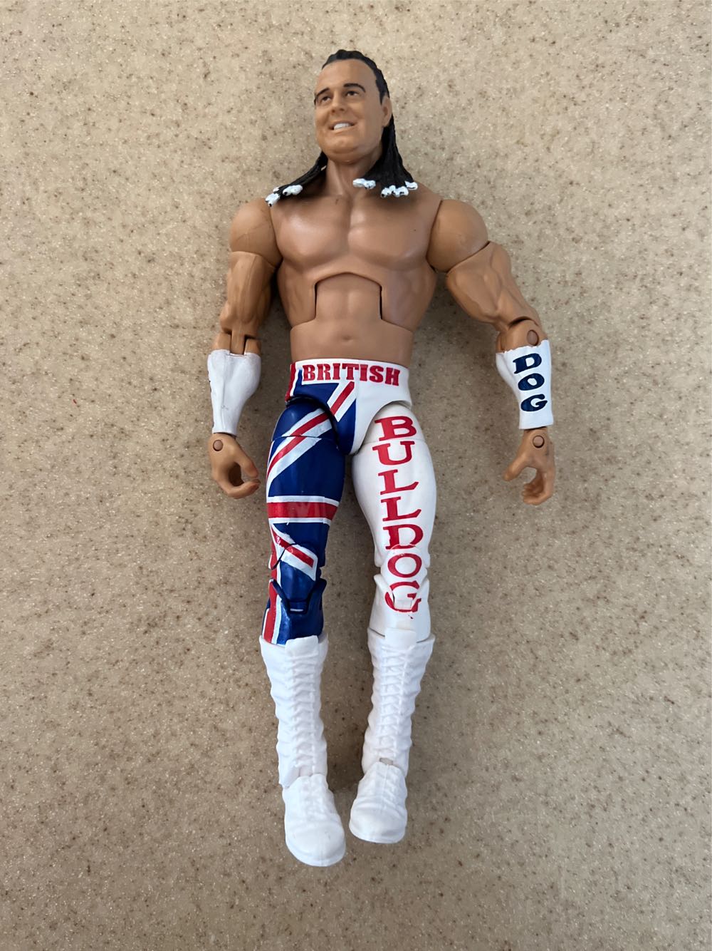 WWE - Davey Boy Smith  action figure collectible - Main Image 1