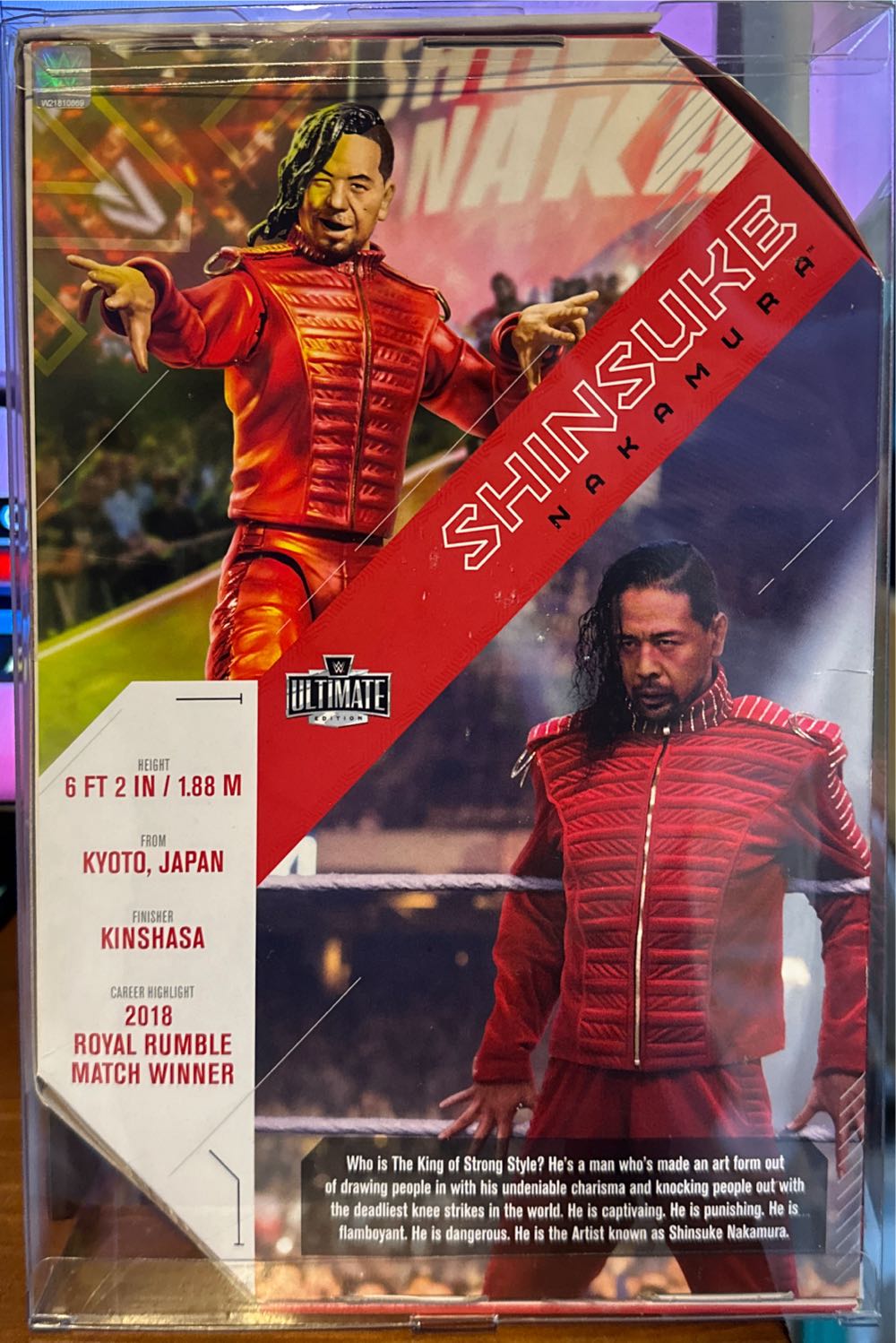 Shinsuke Nakamura - Mattle (Wwe Ultimate Edtion) action figure collectible - Main Image 2