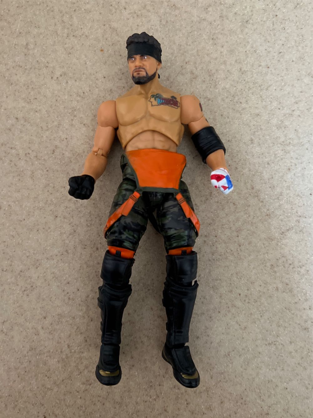 Santana - Jazwares AEW (AEW Jazwares Unmatched Collection Series 2) action figure collectible - Main Image 1
