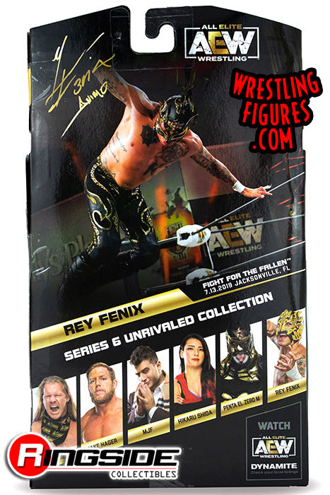 Rey Fenix - Jazwares AEW (AEW Unrivaled 6) action figure collectible - Main Image 4