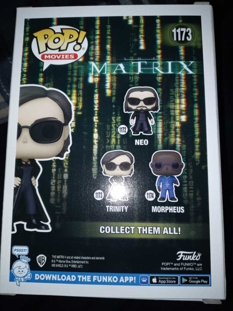Trinity (Matrix) 1173 - Funko (The Matrix Resurrections) (The Matrix Resurrections) action figure collectible [Barcode 889698592543] - Main Image 2