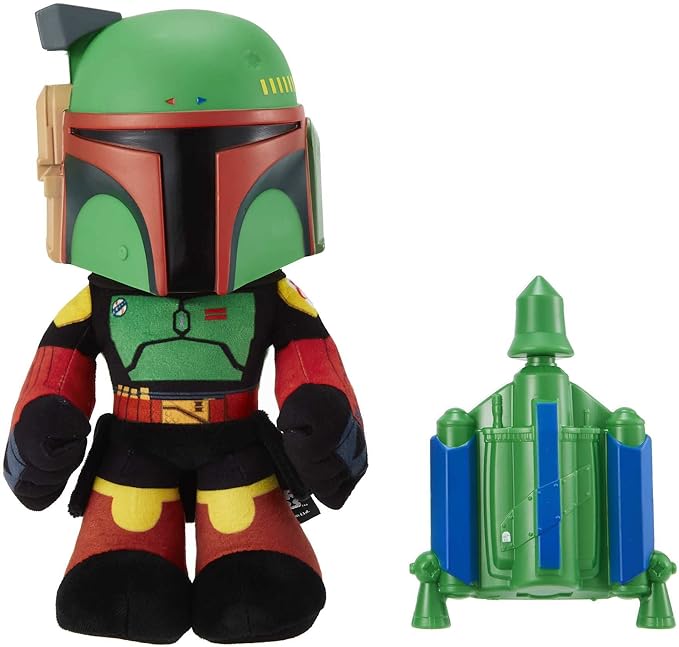 Boba Fett Voice - Voice Cloner Plush - Mattel (Plush) action figure collectible [Barcode 194735078035] - Main Image 2