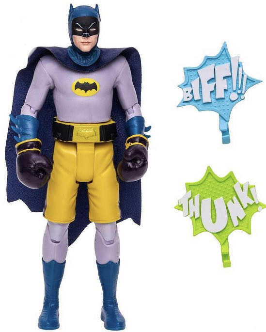 66/Batman - Batman: Boxing Gloves - McFarlane Toys (Batman ‘66) (Batman Classic TV Series (1966)) action figure collectible [Barcode 787926150469] - Main Image 2