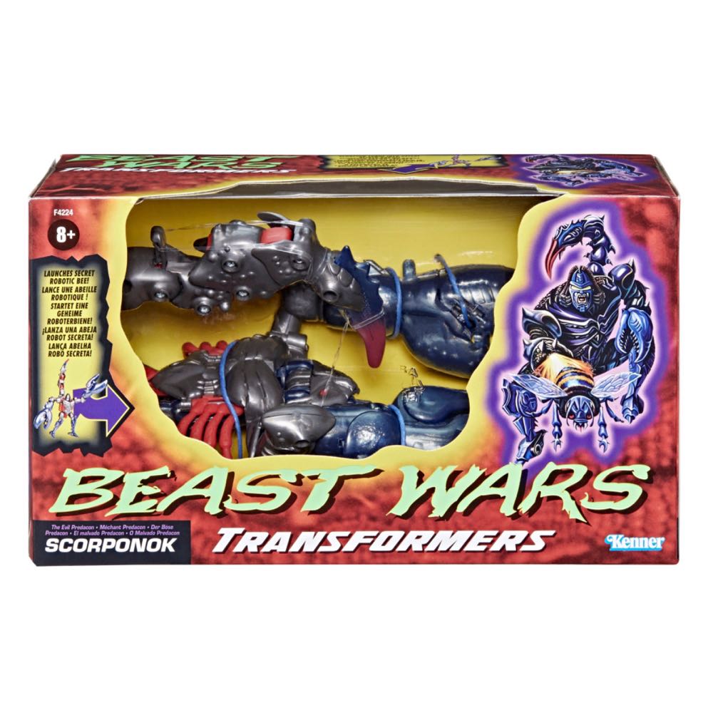 TF Beast Wars: The Evil Predacon Scorponok - Kenner (Transformers Beast Wars) action figure collectible [Barcode 5010993932023] - Main Image 3