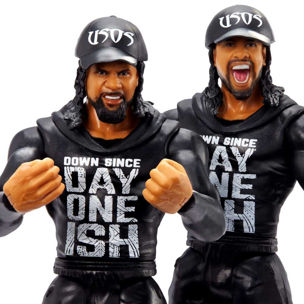Jimmy & Jey Uso Championship Showdown - Mattel (Championship Showdown) action figure collectible [Barcode 887961927627] - Main Image 3