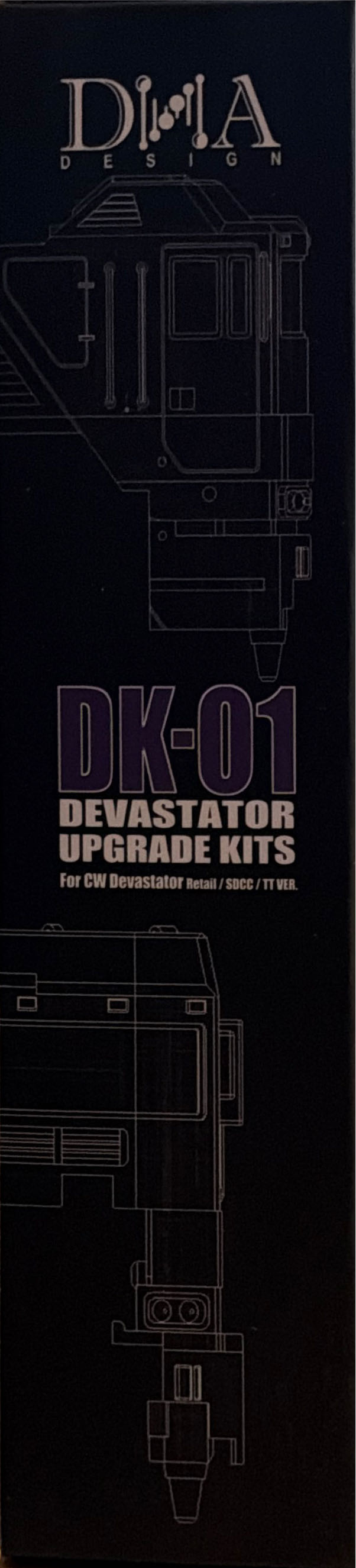 Transformers - DNA Designs - DK-01 | Combiner Wars Devastator - DNA Design (The Transformers) action figure collectible - Main Image 3