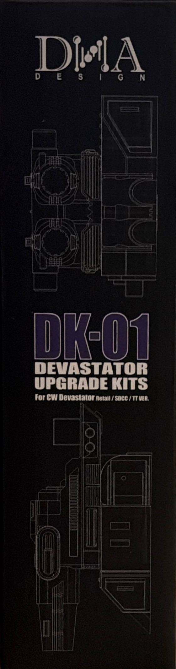 Transformers - DNA Designs - DK-01 | Combiner Wars Devastator - DNA Design (The Transformers) action figure collectible - Main Image 4
