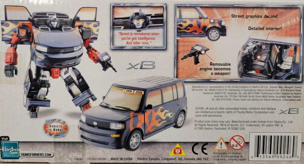 Skids 2nd Boxed - Hasbro (Alternators) action figure collectible - Main Image 4