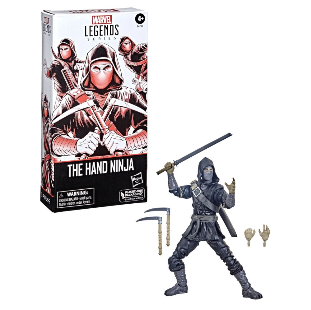 Hand Ninja , The - Hasbro (Marvel Legends) (Daredevil: The Man Without Fear) action figure collectible [Barcode 5010993921102] - Main Image 4
