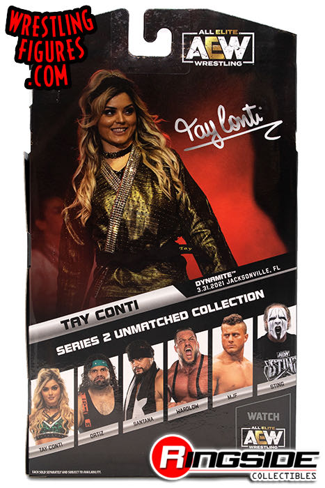 #13 Tay Conti - Jazwares AEW (AEW Unmatched Collection 2) action figure collectible - Main Image 4