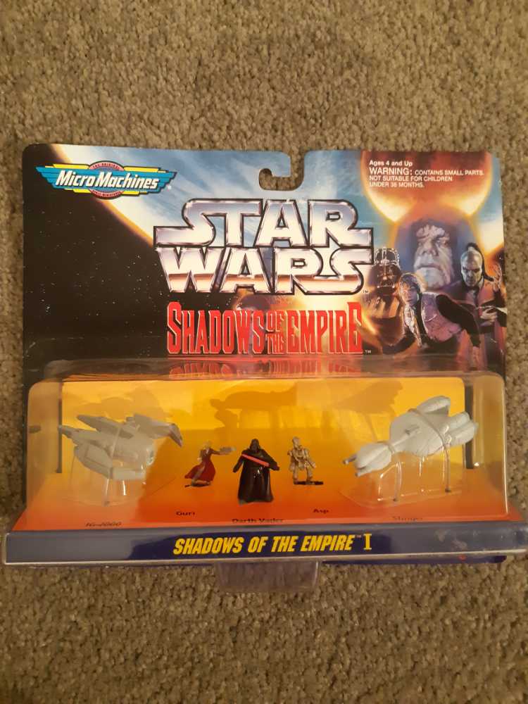 Shadows of the Empire I - Galoob (Micro Machines - Star Wars) action figure collectible [Barcode 047246661947] - Main Image 2