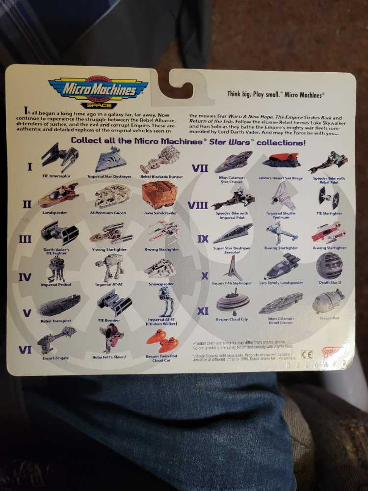 Star Wars V - Galoob (Micro Machines - Star Wars) action figure collectible [Barcode 047246661152] - Main Image 2