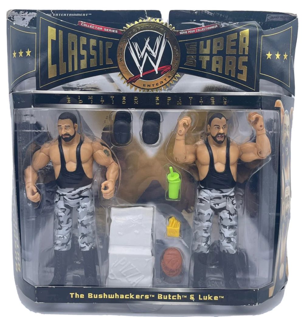 Bushwhacker Butch - Jakks Pacific (WWE Classic Superstars) action figure collectible - Main Image 2