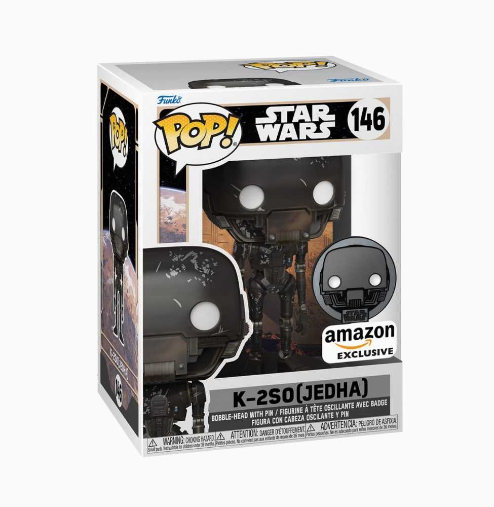 #146 K-2S0 (Jedha) - Funko (Funko Pop!) action figure collectible [Barcode 889698554978] - Main Image 4