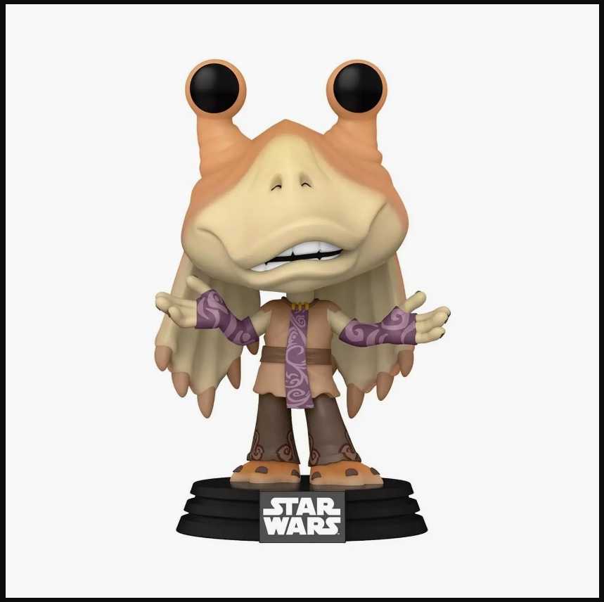 Funko Pop! - Movies - Jar Jar Binks #500 - Funko (Movies) action figure collectible [Barcode 889698603362] - Main Image 3
