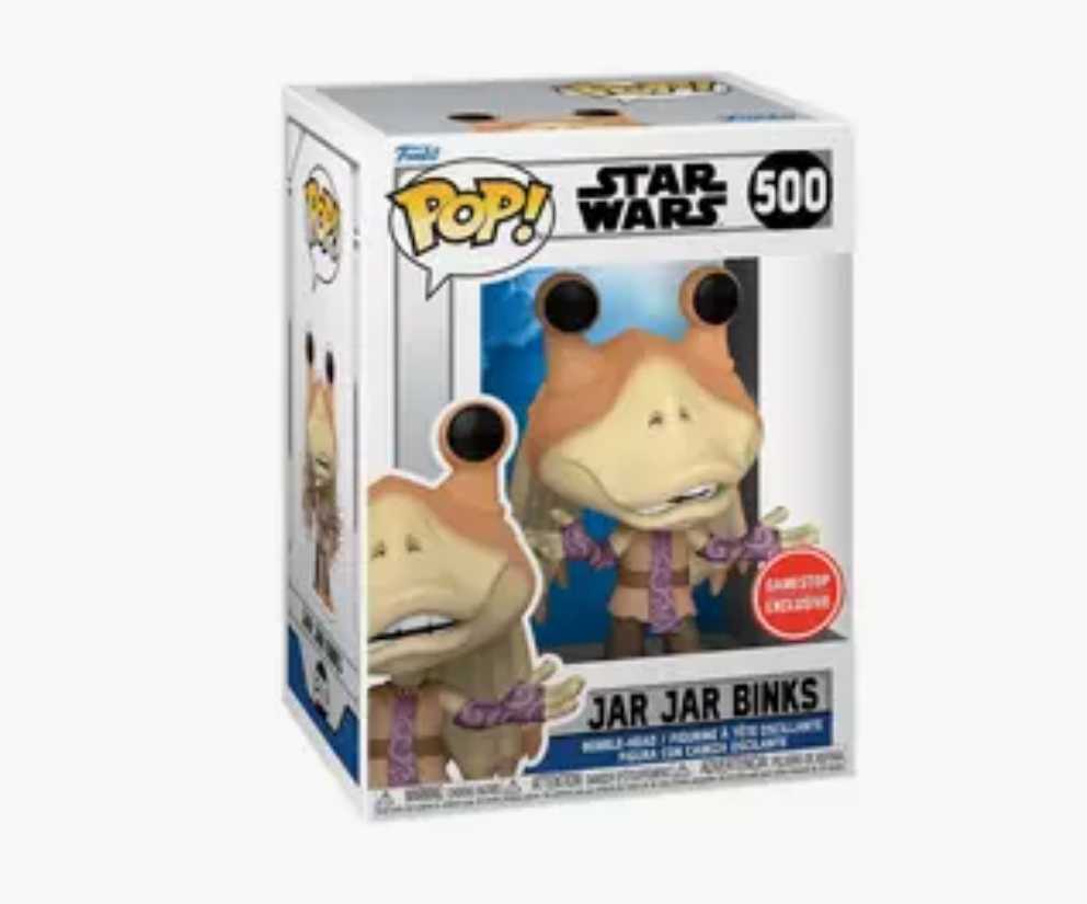 Funko Pop! - Movies - Jar Jar Binks #500 - Funko (Movies) action figure collectible [Barcode 889698603362] - Main Image 4