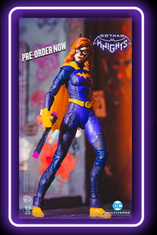 Batgirl - DC - VIDEO GAME UNIVERSE (Gotham Knights) action figure collectible [Barcode 787926153767] - Main Image 3