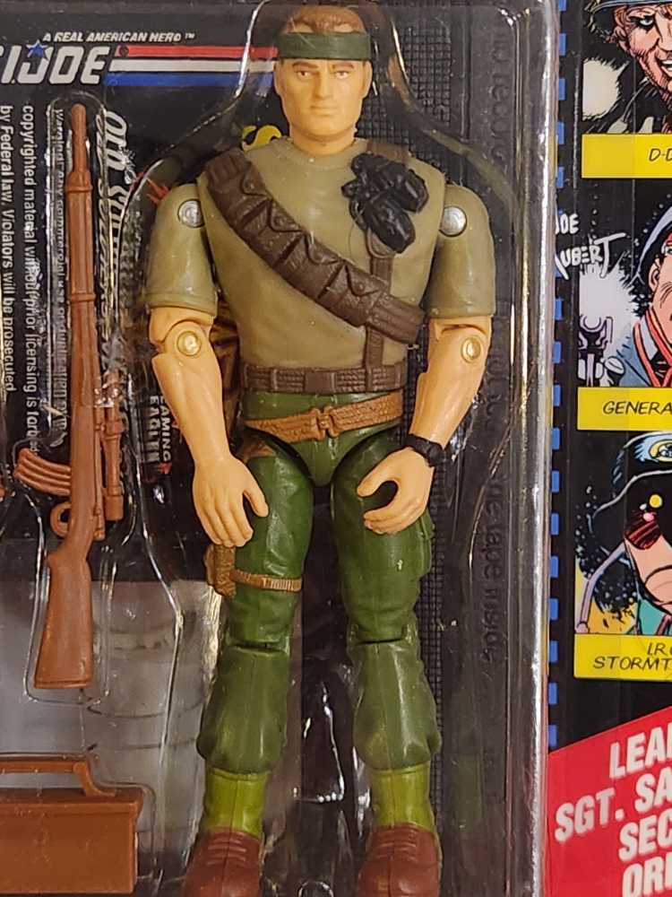 Sgt. Savage (Commando) - Hasbro Toy (G.I. Joe: A Real American Hero: Sgt. Savage) action figure collectible [Barcode 038976811214] - Main Image 3