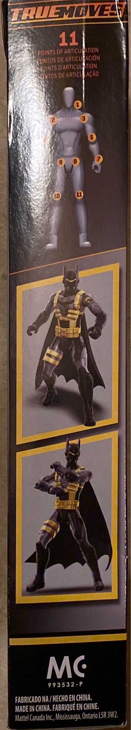 Batman - Batman Missions Mattel True Moves - Mattel action figure collectible [Barcode 887961663334] - Main Image 3