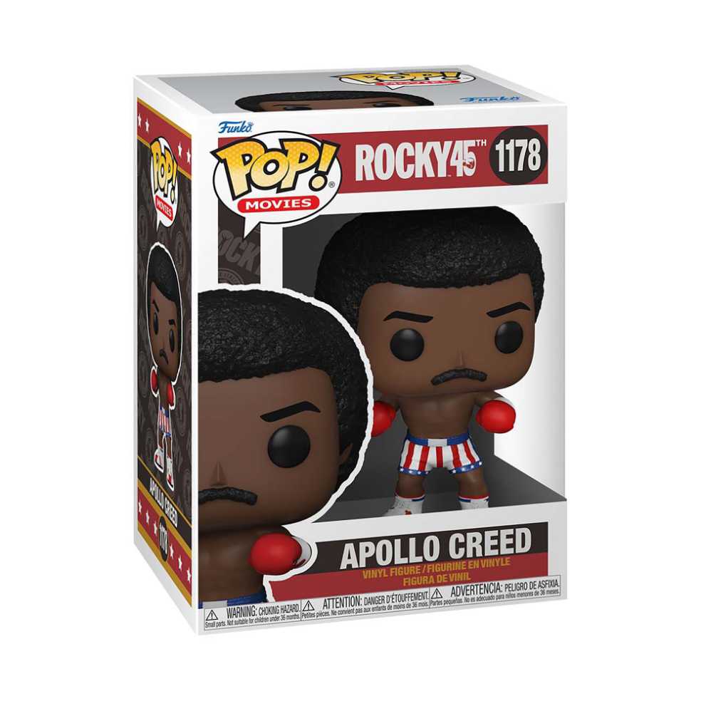 Funko POP!#1178 Apollo Creed - Funko ("Rocky” 45th Anniversary) action figure collectible [Barcode 889698592512] - Main Image 2