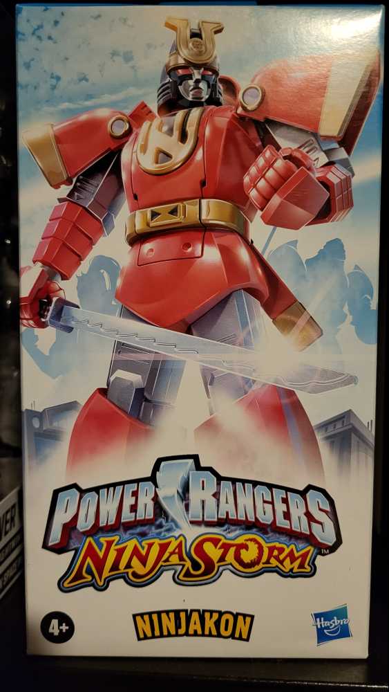 Ninja Storm Ninjakon Retro 7” Megazord  action figure collectible [Barcode 5010993941735] - Main Image 1
