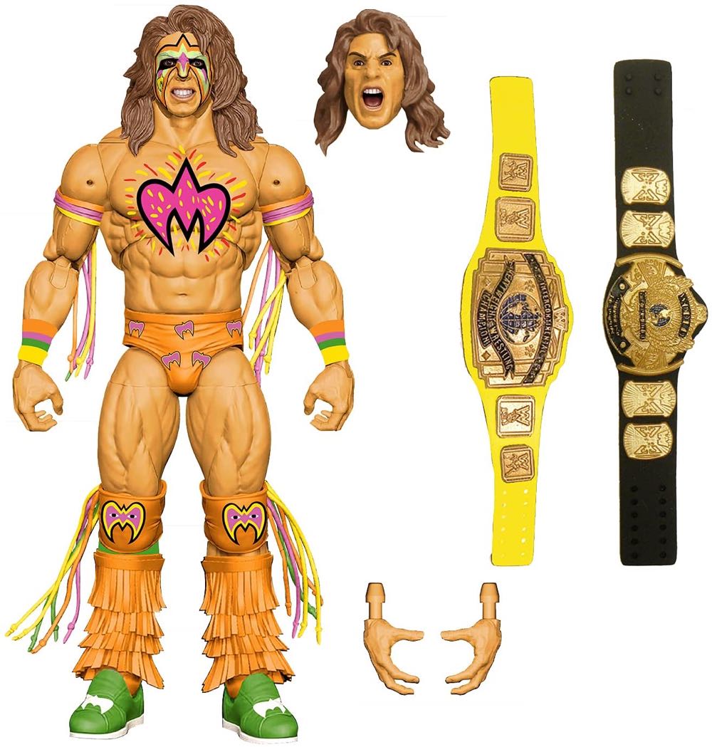 Ultimate Warrior - Mattel Wwe (WWE Ultimate Edition Fan Takeover) action figure collectible - Main Image 3