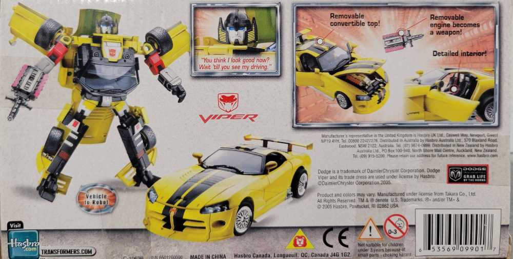 Sunstreaker 1st Boxed - Hasbro (Alternators) action figure collectible - Main Image 4