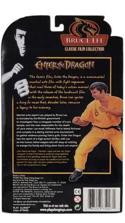 Enter The Dragon John Saxon As Roper Action Figure  action figure collectible [Barcode 62126724] - Main Image 2
