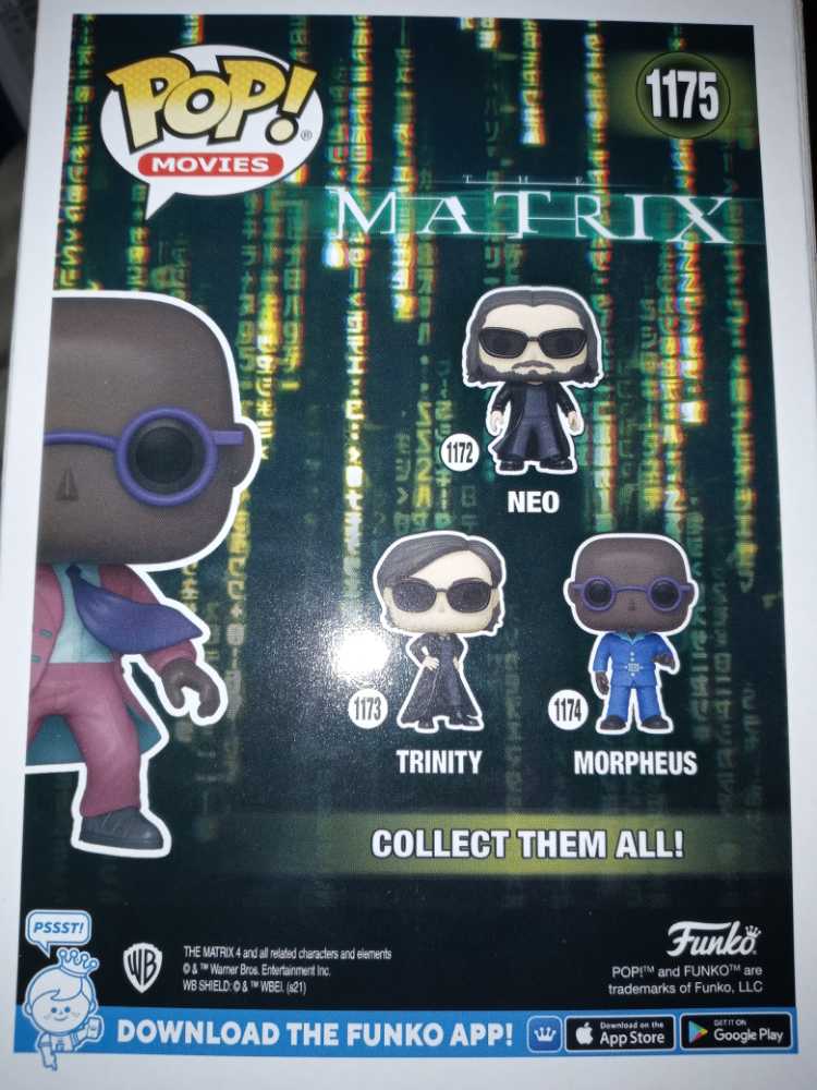 The Matrix Resurrections: Morpheus #1175 - Funko (The Matrix Resurrections) (The Matrix Resurrections) action figure collectible [Barcode 889698602792] - Main Image 2
