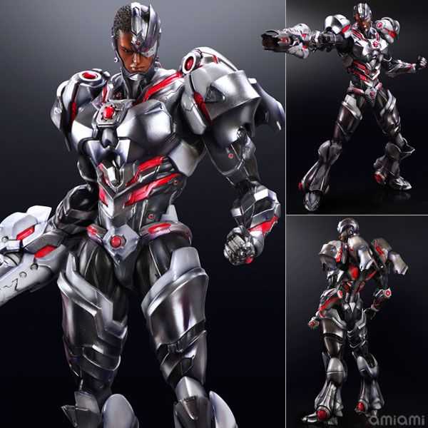 DC Play Arts Kai Variant Cyborg - Square Enix (DC Universe Variant Play Arts Kai) action figure collectible - Main Image 4