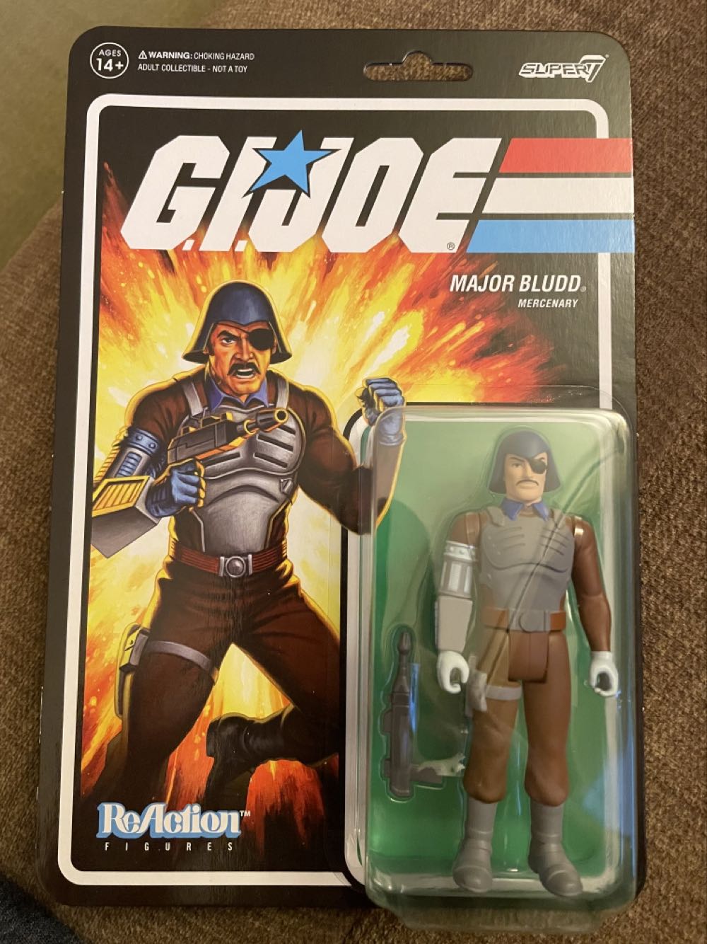 Major Bludd - Super7 (G.I. Joe) action figure collectible [Barcode 840049815148] - Main Image 3