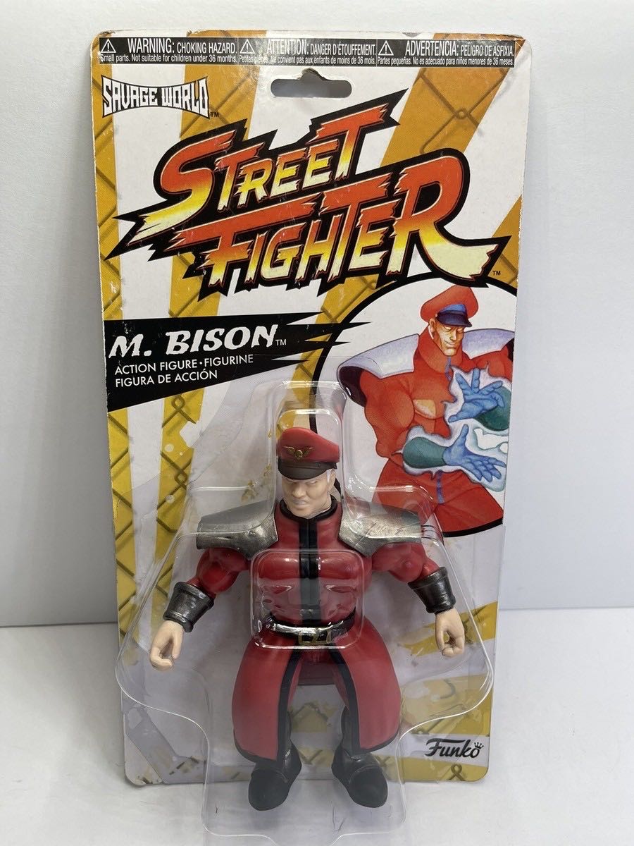 Funko Savage World: Street Fighter M. Bison - Funko action figure collectible [Barcode 889698378321] - Main Image 2