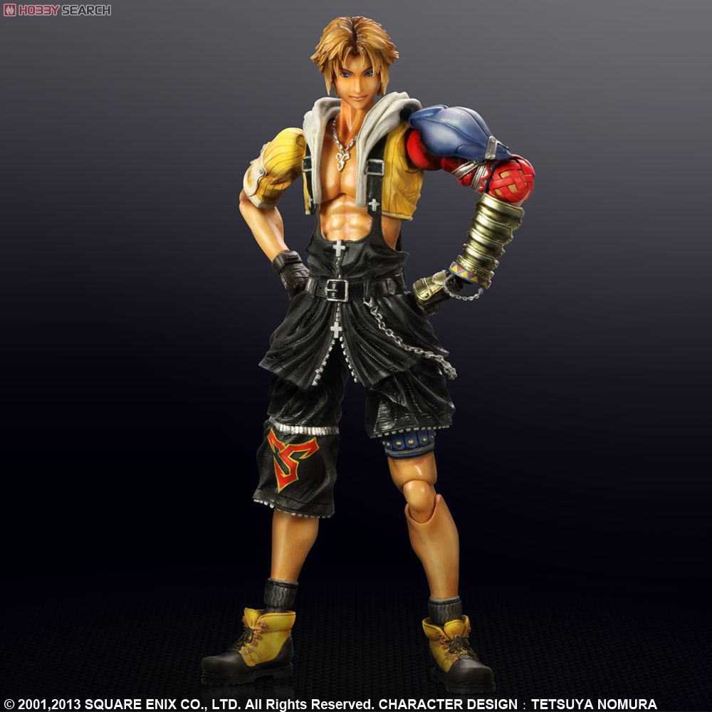 Final Fantasy X HD Remaster Play Arts Kai Tidus - Square Enix action figure collectible - Main Image 2