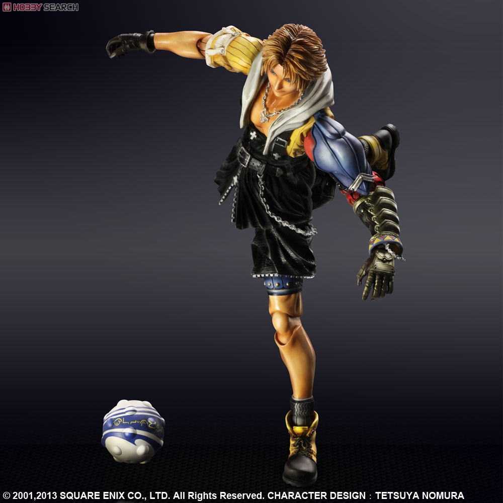 Final Fantasy X HD Remaster Play Arts Kai Tidus - Square Enix action figure collectible - Main Image 3