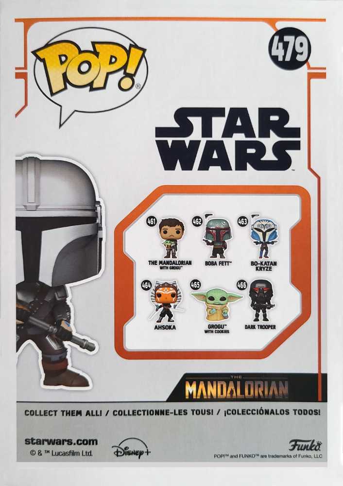 479 Mandalorian (Beskar Staff) - Funko (Star Wars) action figure collectible [Barcode 889698556880] - Main Image 2