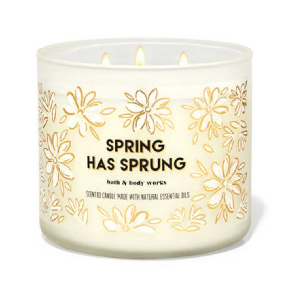 CANDLE: Easter Bath and Bodyworks Spring Has Sprung Easter Bouquet 2022 - Bath & Bodyworks Candle (Easter Candles) action figure collectible [Barcode 667556337556] - Main Image 3