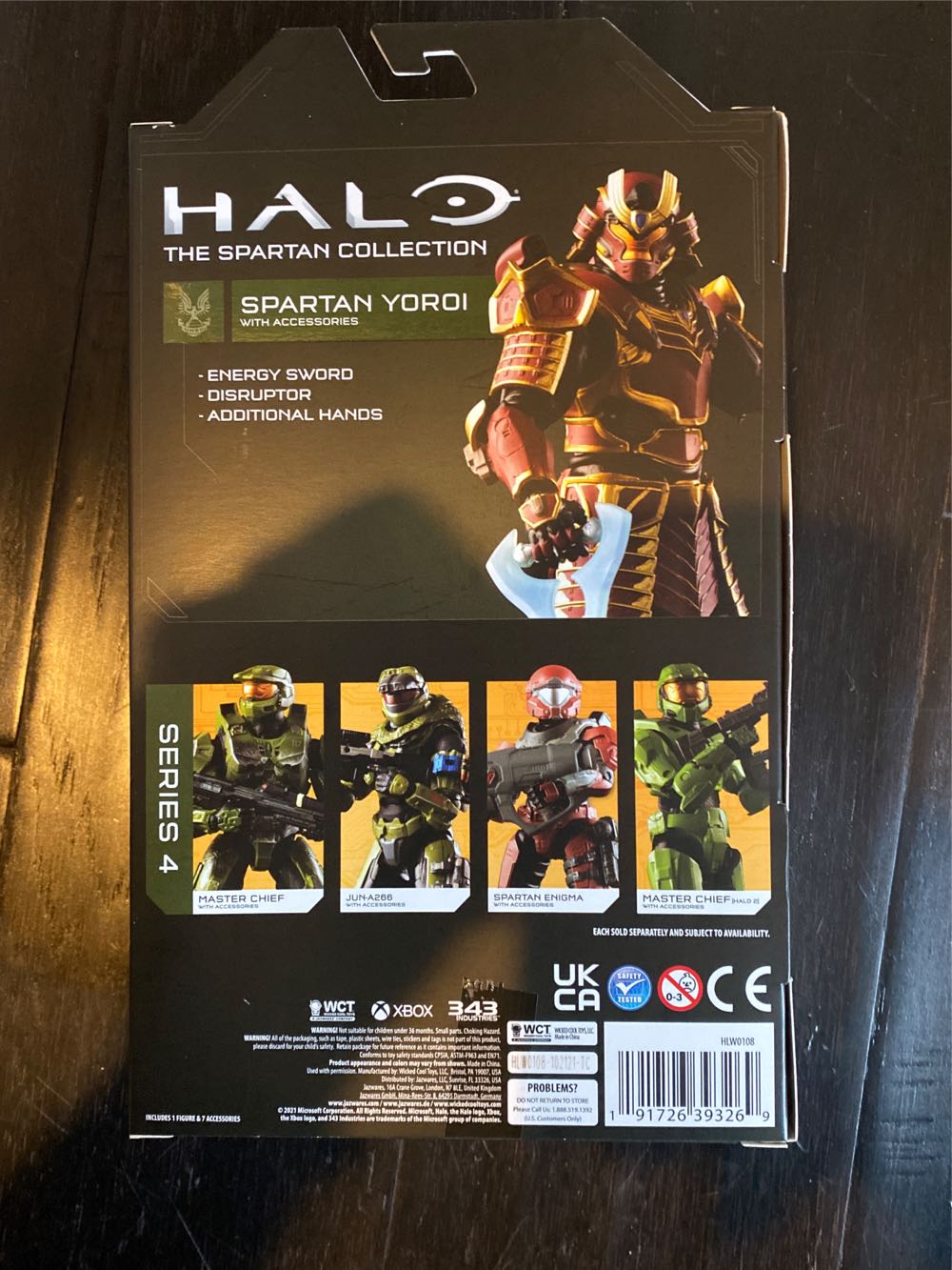 Spartan Yoroi - MARTIAL ARTS FIGHTERS (Samuri) action figure collectible [Barcode 191726393269] - Main Image 2