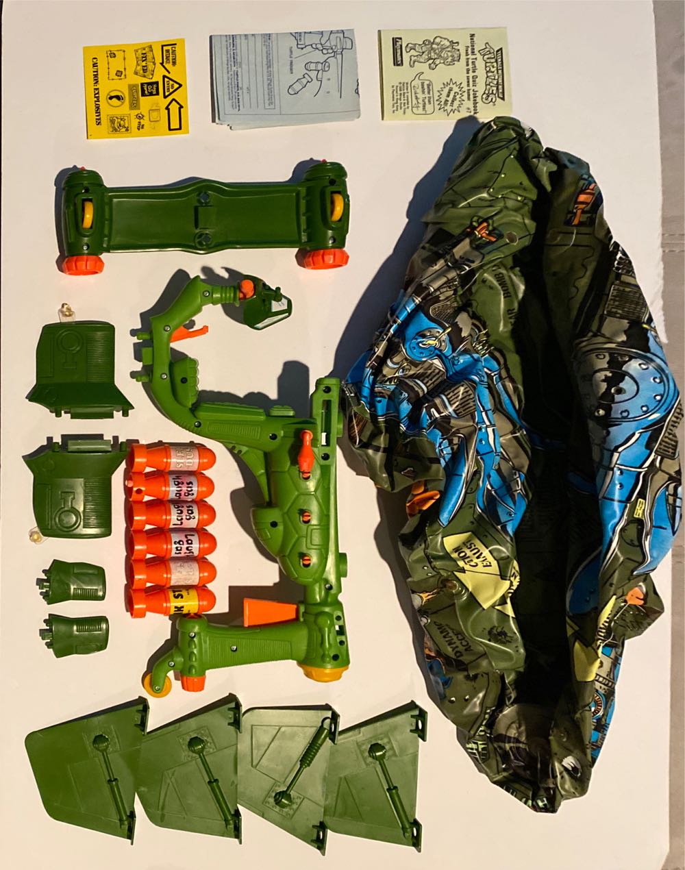 Teenage Mutant Ninja Turtles: Turtle Blimp - Playmates (Teenage Mutant Ninja Turtles) action figure collectible [Barcode 043377050209] - Main Image 2