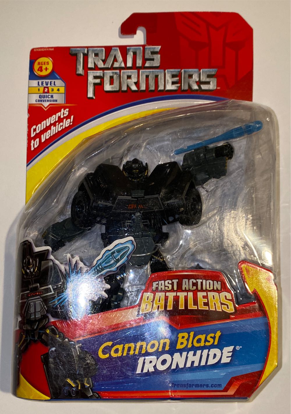 Transformers: Ironhide (Cannon Blast) - Hasbro (Transformers Fast Action Battlers) action figure collectible [Barcode 653569212874] - Main Image 1