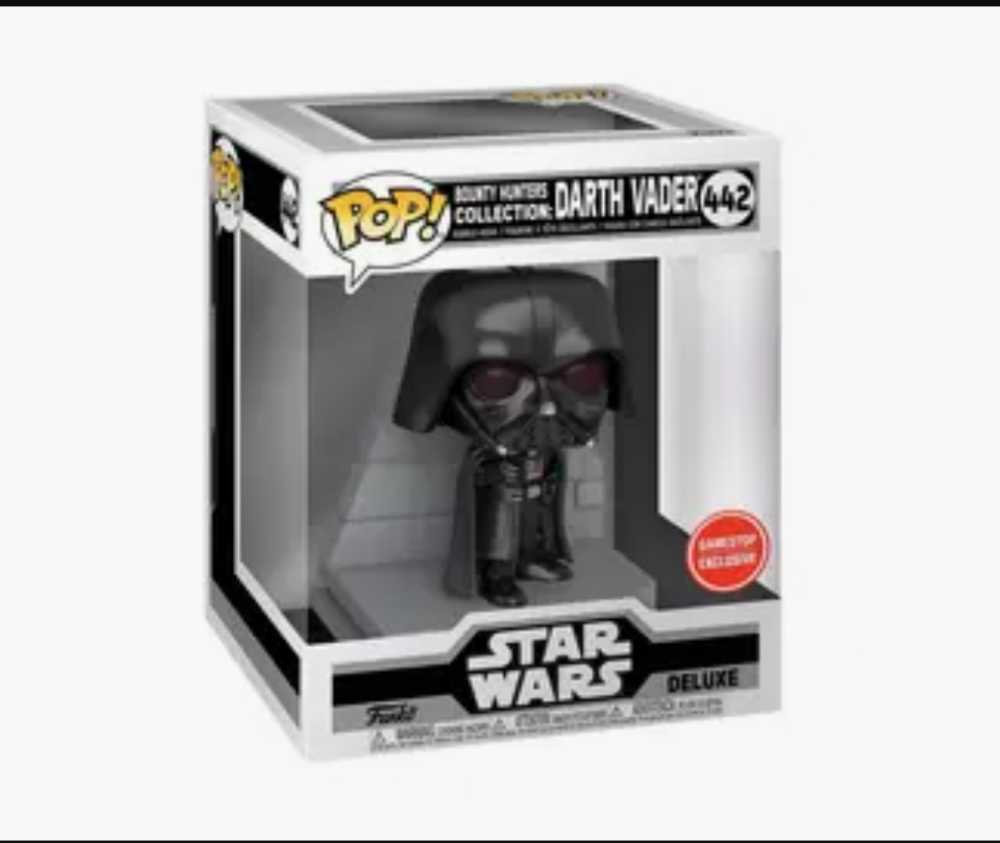 Funko Pop! Star Wars Bounty Hunter Collection Darth Vader Gamestop Exclusive #442 - Funko (Funko Pop!) action figure collectible [Barcode 889698561082] - Main Image 4
