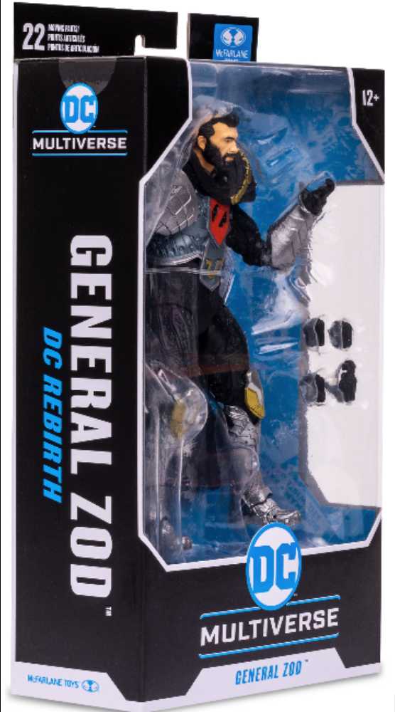 DC General Zod (DC Rebirth) - McFarlane Toys (McFarlane Platinum Edition) action figure collectible [Barcode 787926152289] - Main Image 3