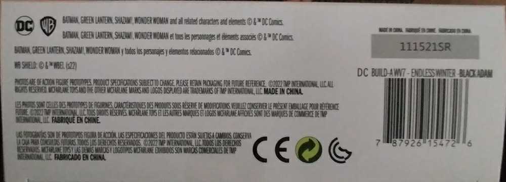 Black Adam - Endless Winter - McFarlane Toys (DC M. BAF The Frost King) action figure collectible [Barcode 787926154726] - Main Image 4