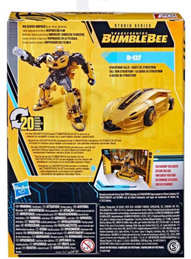 Bumblebee (BB-70) - Hasbro / Takara (Deluxe Class) action figure collectible [Barcode 5010993965908] - Main Image 2