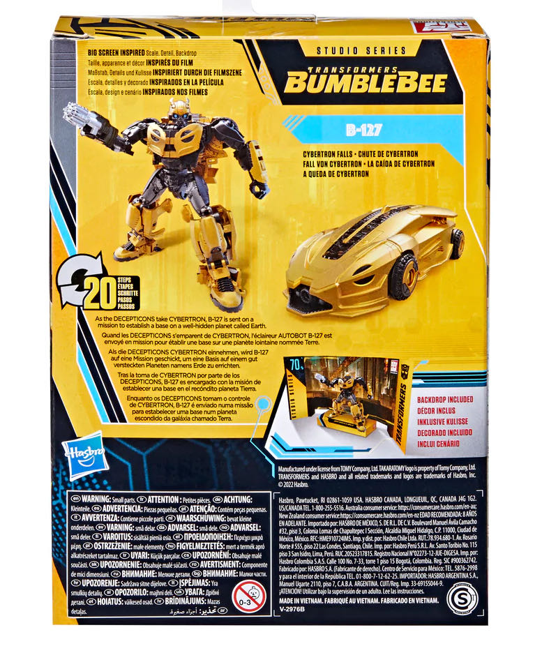 Bumblebee (BB-70) - Hasbro / Takara (Deluxe Class) action figure collectible [Barcode 5010993965908] - Main Image 4